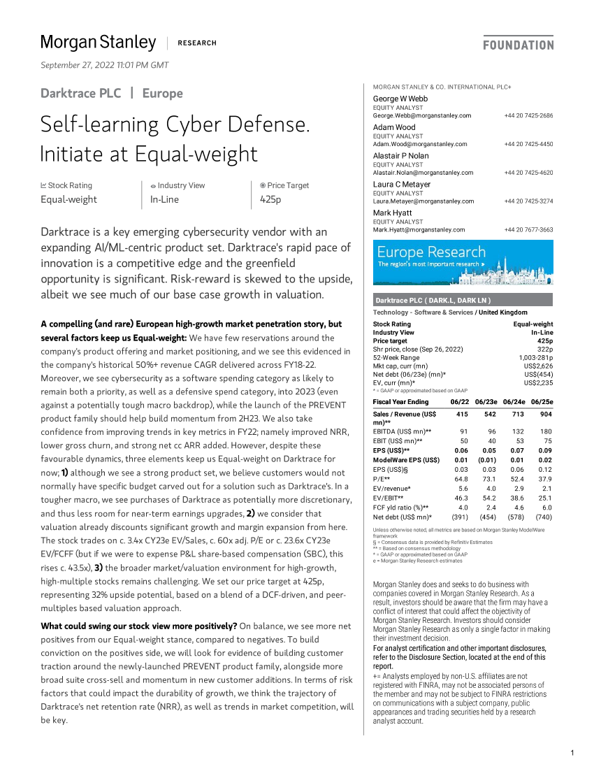DARK.L-Morgan Stanley-Darktrace PLC Self-learning Cyber Defense. Initiate at Equa..DARK.L-Morgan Stanley-Darktrace PLC Self-learning Cyber Defense. Initiate at Equa.._1.png